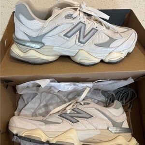 New Balance 9060 (unisex, men’s 10.5, women’s 12)